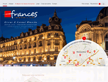 Tablet Screenshot of frances-immobilier.com